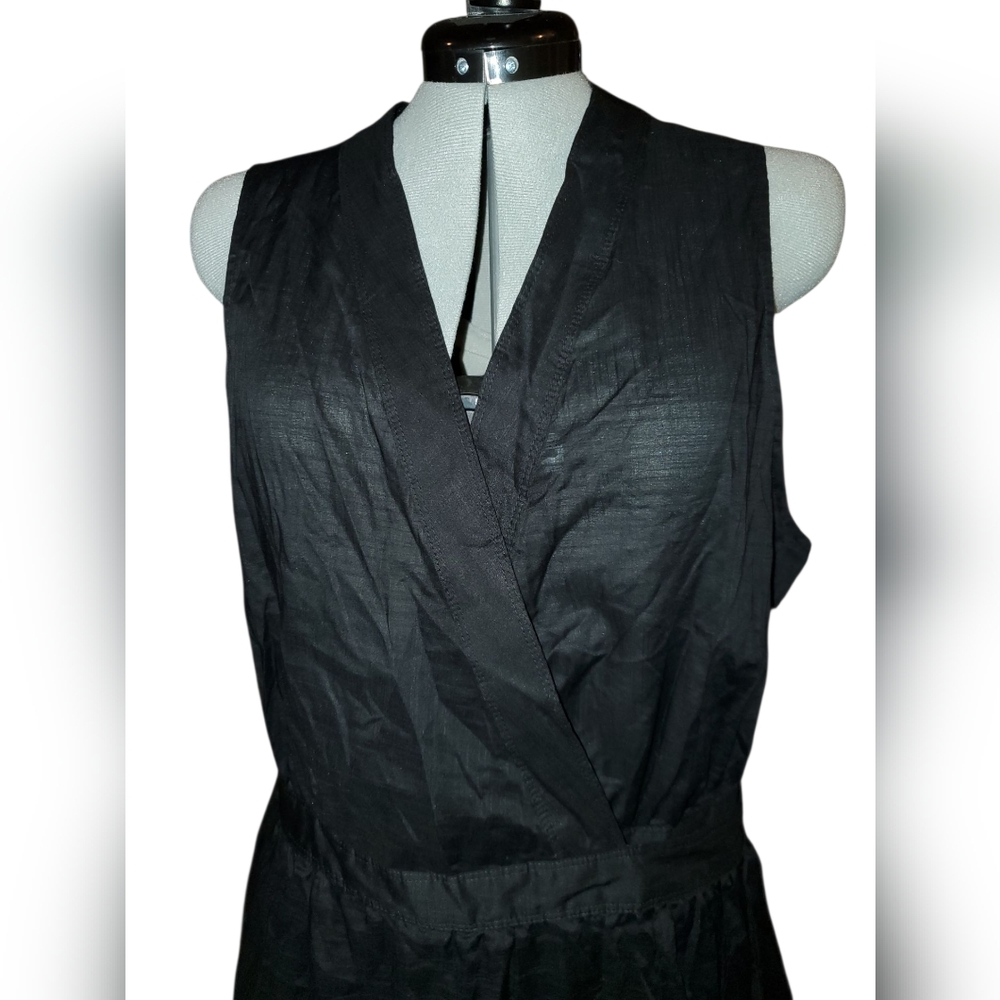 BANANA REPUBLIC Elegant Black Wrap Mini Dress Size: XXL NWT - Picture 6 of 13